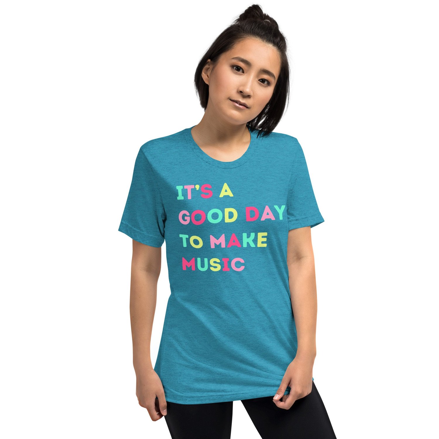 "It's a Good Day" Pastel Tri-blend T-shirt