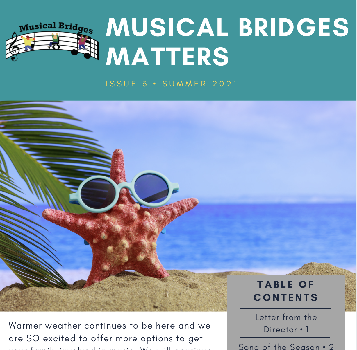 Summer Newsletter ‘21