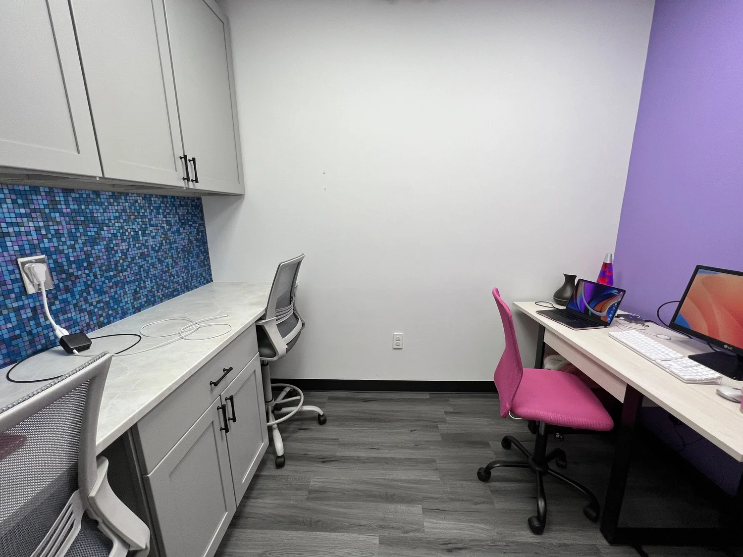 Purple Staff Workroom 